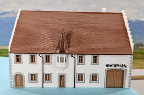 232317 Faller N Scale Built Model #232317 -castle Watermill - Digitally Printed Details