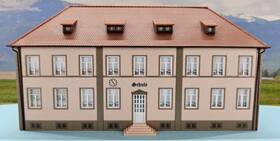 232383 Faller N Scale Built Model - #232383 Old Town Secondary School
