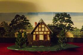 36597 Faller N Scale Family Home Leds Landscaped People