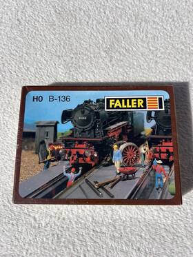B-136 Faller Nos Ho Scale Inspection Pit Kit Pack Of 2 Made In West Germany