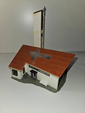 B-235 Faller Vintage German Ho Scale Church B-235 Faller Vintage German Ho Scale Church