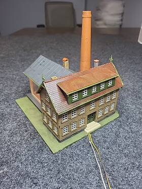 109960 Faller B-265 B-960 European Brewery Plant Fully Assembled Weathered