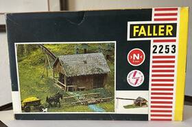 B-293 Faller 2253 N Scale Water Mill Shed Unassembled With Electric Motor