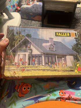 B-3338 Faller Ho Scale Kit B-338 Trenta-nova House In Open Box