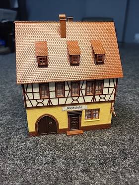 B-352 Faller Ho Wine House Weinstube Fully Assembled