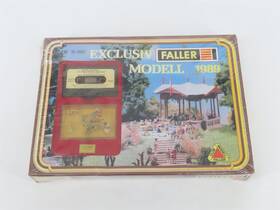 B-380 Faller Ho Scale Eclusiv Modell 1989 Pavilion With Figures And Music Tape Sealed