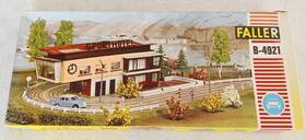 B-4921 Faller Ho Modern Hotel Building Kit For Slot Car Track 60s Complete W Box