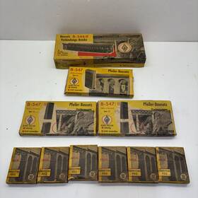 B-544 Faller Ho Scale B-544/ii Bridge And Associated Parts