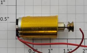 053895 Faulhaber 12-volts Dc Motor 34mm X 16mm Od Wired With Pulley 50