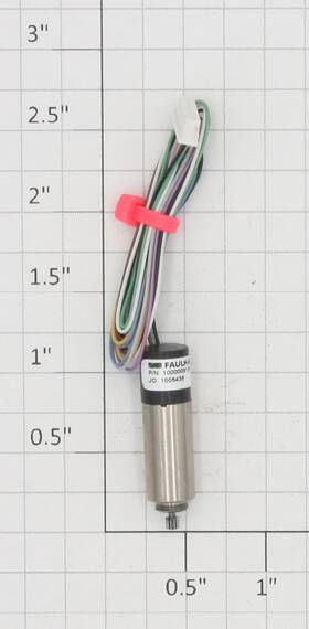 0816p006sr Faulhaber Dc Motor With 2.0mm Gear And 8 Inch Wire Pin Connector