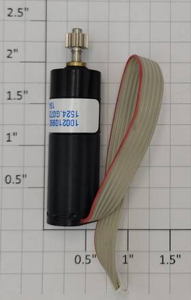 1524.g0722 Faulhaber 9-volt Dc Can Motor With Gearbox And White Ribbon Cable