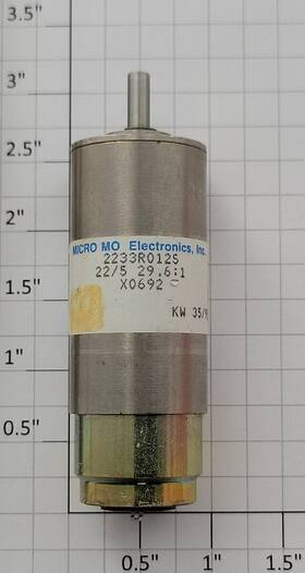 2233r012s Faulhaber 12-volt Dc Flat Can Motor