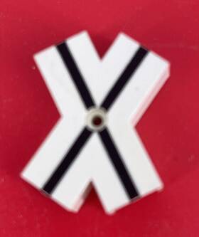 6913 Fleischmann Vintage Ho Crossing Symbol Pack Of 4 Original Packaging