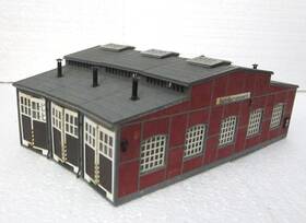 9475 Fleischmann N Locomotive Roundhouse Building Piccolo 3 Bay