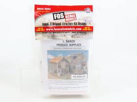 Qk28 Fos Scale Models Ho Craftsman Kit #qk28 L. Baker Produce Supplies Qk28 Fos Scale Models Ho Craftsman Kit #qk28 L. Baker Produce Supplies