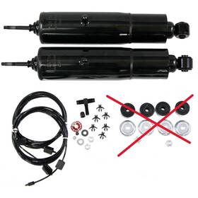 49178 Gabriel Hijackers Rear Adjustable Air Shocks For Ford E-series F-series