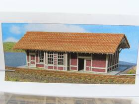 0332 Gclaser N 1/160 Scale Kit #0332 Cgw Elmhurst Il Depot Building