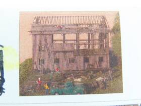 04282 Gclaser N 1/160 Scale Kit #04282 Inch Barn Under Construction