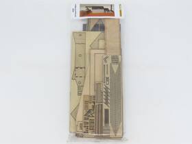 0526 Gclaser N 1/160 Scale Ice House With Platform Building Wood Kit
