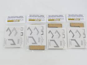09120 Gclaser 09115 Lot Of 4 N Scale Kit And Portal Double Triple Timbers