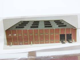 09117 Gclaser N 1/160 Scale Kit #09117 Large Footprint Car Repair Shop