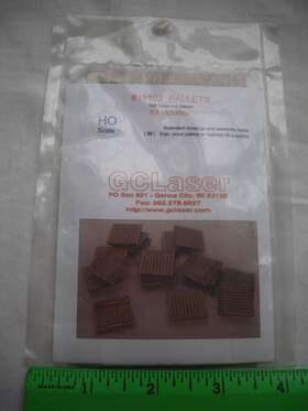11102 Gclaser Pallets Skids 36 Pack Laser Cut Micro Plywood Wood Kit Ho Scale 11102 Gclaser Pallets Skids 36 Pack Laser Cut Micro Plywood Wood Kit Ho Scale