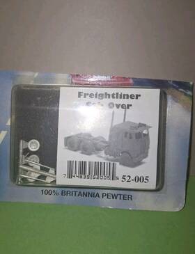 Ncv4400 Ghq N Scale Pewter Freightliner Cab Over Semi 52-005 Detailed Kit Truck Nos Ncv4400 Ghq N Scale Pewter Freightliner Cab Over Semi 52-005 Detailed Kit Truck Nos