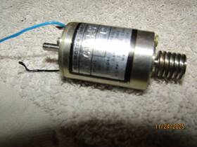 61a147 Globe Vintage Industries Ho Locomotive 12v Dc Motor With Worm Gear Tested