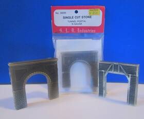 Glr Industries 30205 - N Scale Set Of Three Tunnel Portals