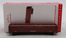 Qxi3201 Hallmark Lionel 2627 Madison Passenger Car Christmas Ornament Ln/box
