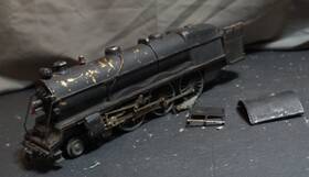 Nd-49596 Hand Made O Scale Scratch Built Pacific Type Locomotive 1930s L99
