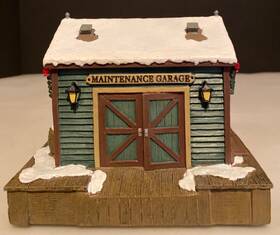 14-00217-007 Hawthorne Village Inch Maintenance Garage Train Station Railroad Acc. Lighted