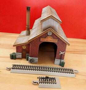 14-01015-002 Hawthorne Village Ho Scale Railroad Inch The Engine House #0561 Collectable Read 14-01015-002 Hawthorne Village Ho Scale Railroad Inch The Engine House #0561 Collectable Read
