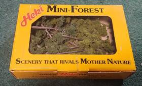 Heki 005950003022 Mini-forest 12 Assorted Trees Model Railroad Scenery #308 In Box