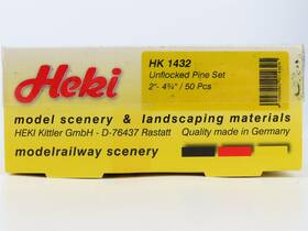 Hk-1432 Heki Multi Scale Hk 1432 Scenery And Landscaping Materials - Unflocked Pine Set