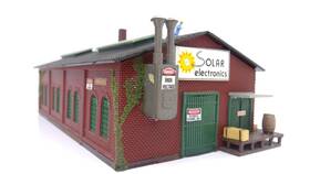 B-361 Heljan Ho Custom Solar Factory Appliance Warehouse Shop Store Train Building 361