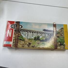 B-661 Heljan Vintage Railroad Model Bridge B661 N Type Made In Denmark