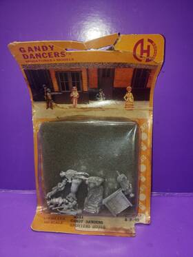 8511 Heritage Models Gandy Dancers Sporting House Figures Pewter Ho Scale