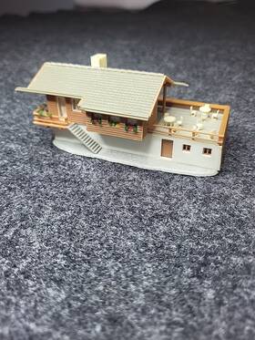 61791 Herpa Berghaus Cafe With Terrace By N Scale Top Mountain