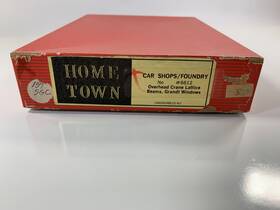 6612 Home Town Car Shops/ Foundry Kit Ho Scale