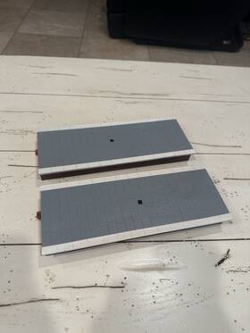 R8614 Hornby Skaledale Straight Platforms Oo Gauge Lot Of 2