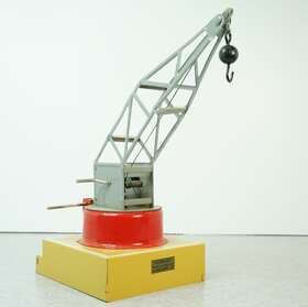A254 Hornby Trains 1949 O Gauge Platform Crane Boxed Excellent Condition #2