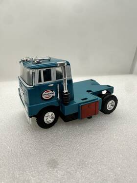 Cz-2812 Ideal Ho Scale Cab Over Semi Continental For Model Railroad 2 Axle Dually 1968
