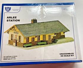 4-7761 Ihc Arlee Station #7761 Ho Train Layout Accessory Factory Sealed Model Kit