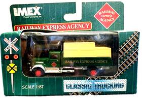 Imex 712345700056 Rtr Ho 1/87 Classic Trucking Railway Express Agency Cargo Truck/load Built