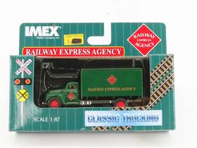 870003 Imex Ho 1/87 Scale Model Co. #870003 Die-cast Railway Express Agency Box Truck