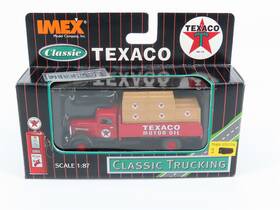 870172 Imex Ho Scale Model Co. #870172 Die-cast Texaco Motor Oil Delivery Truck With Load