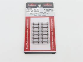 60053 Intermountain N Scale 33 Inch Blackened Metal Wheels 12-pack For Mtl Trucks 60053 Intermountain N Scale 33 Inch Blackened Metal Wheels 12-pack For Mtl Trucks