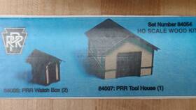 84054 Intermountain Laser-kit #84054 Prr Tool House 1 And Watch Box 2 84054 Intermountain Laser-kit #84054 Prr Tool House 1 And Watch Box 2