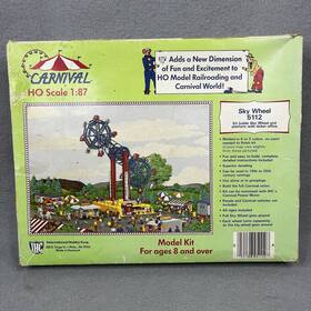 International Hobby Corp 051108051128 Vintage - Corp. Carnival Sky Wheel Model Kit # 5112 Ho Scale International Hobby Corp 051108051128 Vintage - Corp. Carnival Sky Wheel Model Kit # 5112 Ho Scale